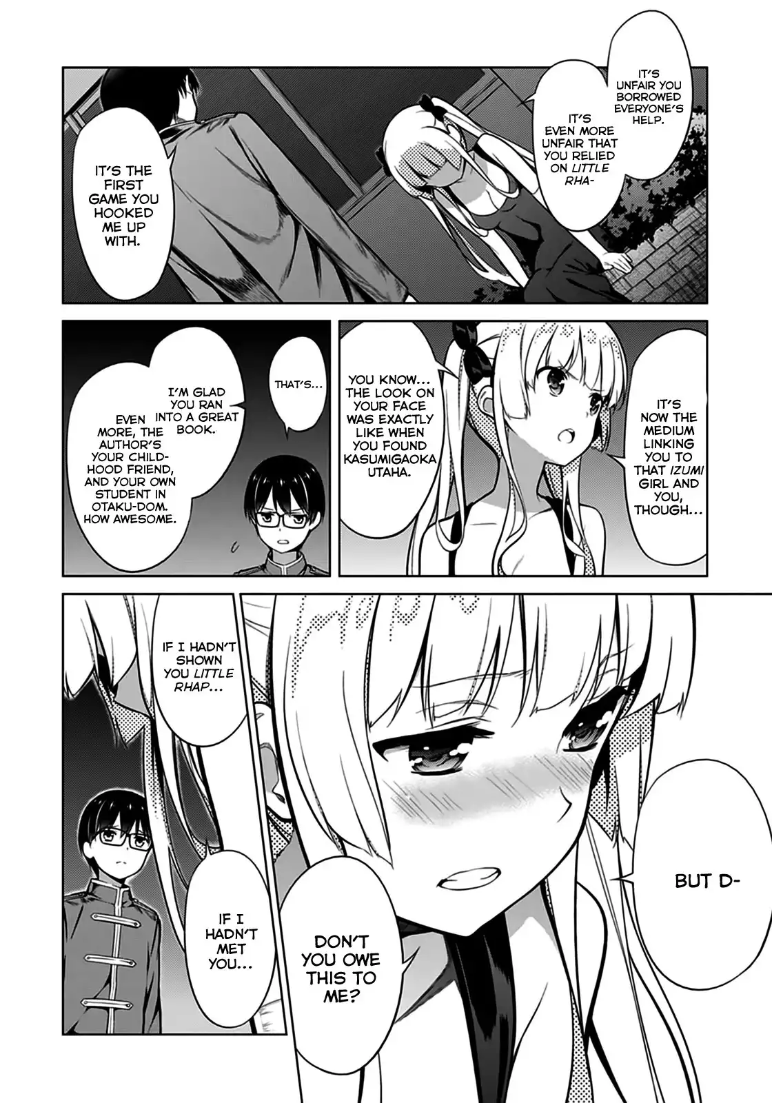 Saenai Kanojo (Heroine) no Sodatekata Chapter 16 17